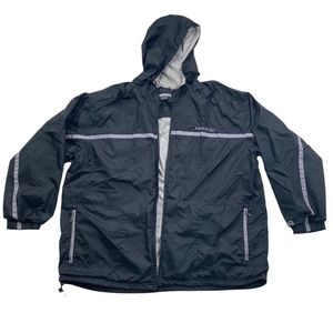 Vintage Nike jacket. Nylon, lightweight, lined. Black. Size XXL